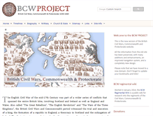 Tablet Screenshot of bcw-project.org